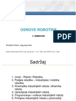 Podjela Robotike Industrijska I Mobilna Robotika