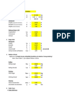 Lashing Calculation