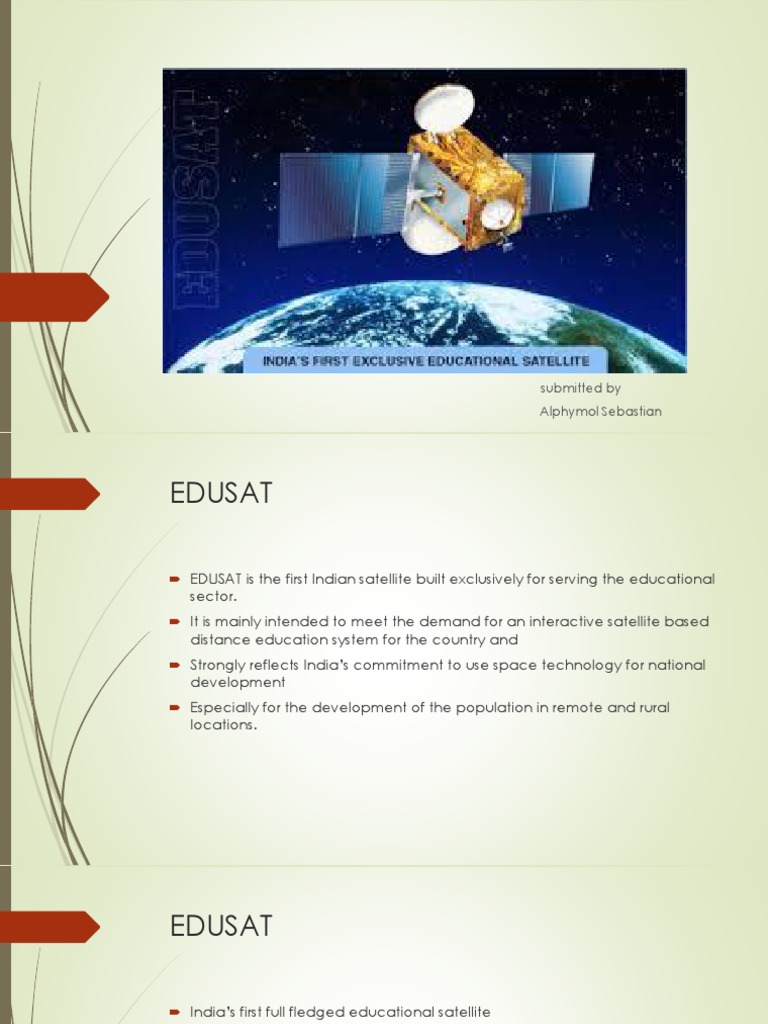 EDUSAT: Revolutionizing Education | PDF