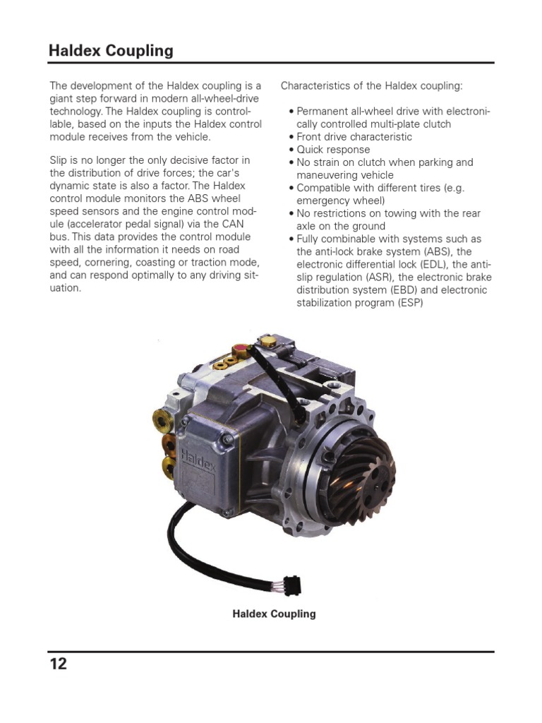 HALDEX PDF Anti Lock Braking System Clutch