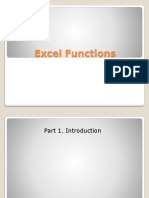 Excel Functions. Part 1 Eng