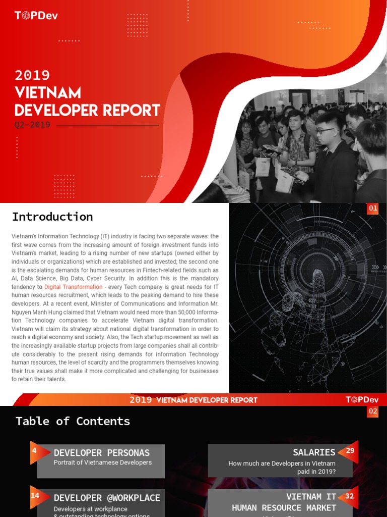 Vietnam IT Developer Report Q2 2019 | PDF | Programmer | Artificial ...