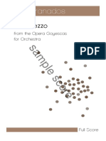 Granados Goyescas Intermezzo Orchestra Full Score Sample PDF