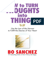How To Turn Thoughts Into Things By Bo Sanchez Pdf Luck Travel Visa