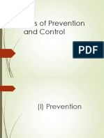Prevention and Levels