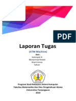 Laporan Tugas ATM Machine