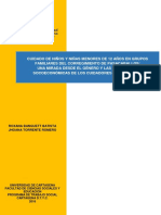 Proyecto de grado:  cuidados de niños y niñas menor es de 12 años en grupos familiares del corregimiento de Pasacallos: Una mirada desde el género y las posiciones socioeconómicas de los cuidadores y cuidadoras  