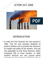 The Factory Act 1948