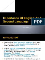 Importance of English