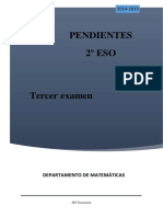 Matematicas 2ESO (EjerciciosPrepararExamen 3)