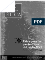 Ética para Las Profesiones Del Siglo XXI