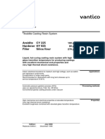 Araldite CY 225 Hardener HY 925 Filler Silica Flour: Araldite Casting Resin System