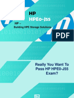 HPE0-J55: Building HPE Storage Solutions