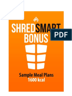 1600kcal Sample Meal Plans PDF