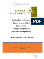 Evaluation of Course GE 202 (2nd Semester 39-40)