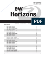 New Horizons 3 - Unit Tests With Answer Key