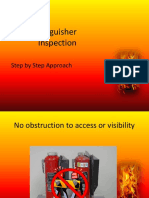 Fire Extinguisher Inspection: Step by Step Approach