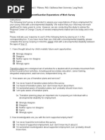 Parent Expectations Survey