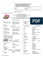 UTS Bahasa Inggris SD 2010/2011