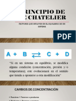 Principio de Le Chatelier