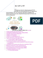 Conversor de 12V A 5V