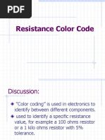 Resistance Color Code