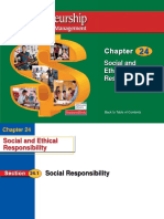 Entrepreneurs Social Responsibility