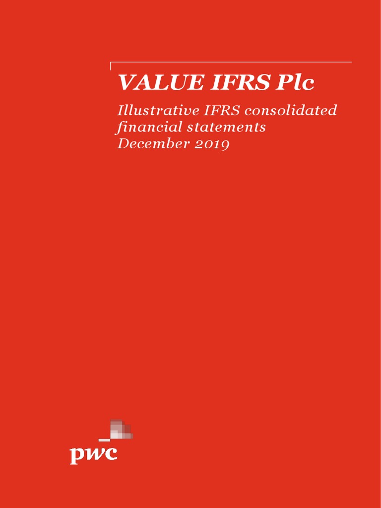 PWC Illustrative Ifrs Consolidated Financial Statements For 2019 Year ...