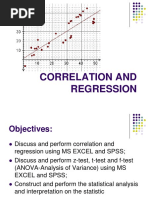 Session 4 Correlation and Regression