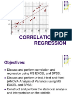Session 4 Correlation and Regression