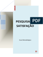 GUIA DE PESQUISA DE SATISFAÇÃO