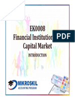 EK0008 Financial Institution and Capital Market: Accounting Program