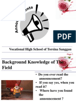 Vocational High School of Torsina Sanggau: Powerpoint Templates
