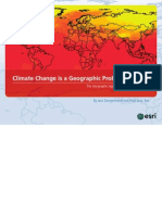 Climate Change is a Geographic Problem