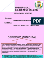 Derecho Municipal I