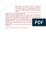 Frequence Quisionare (FFQ) - Respondents Were Given Treatment in The Form of Counseling Using