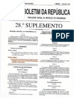 Regulamento Sobre o Processo de Avaliação de Impacto Ambiental