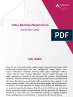 Retail Banking Presentation September 2017