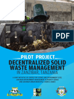 Decentralised Solid Waste Management in Zanzibar, Tanzania
