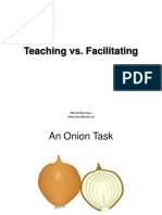 Teaching vs. Facilitating: Mercè Bernaus Mbernaus@uab - Es