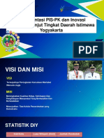 Implementasi PIS-PK Dan Inovasi Intervensi Lanjut Tingkat Daerah Istimewa Yogyakarta