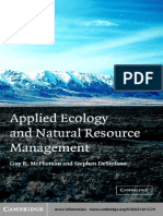 Pub - Applied Ecology and Natural Resource Management PDF