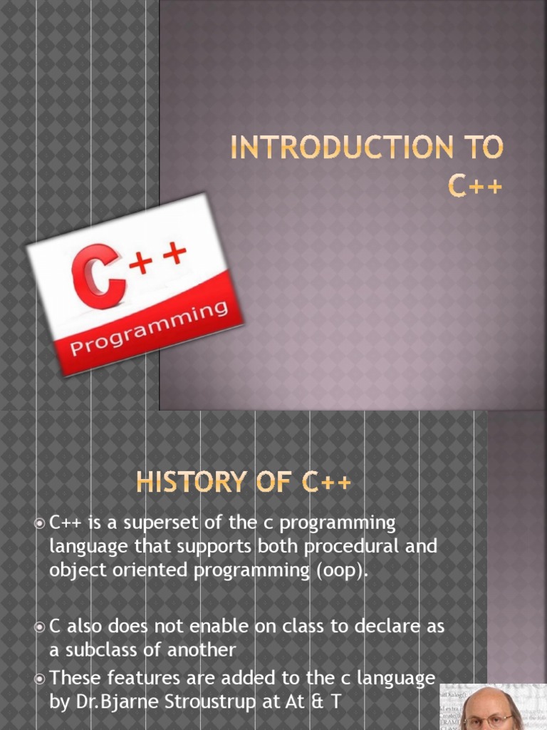 Introduction To C++ | PDF | Object Oriented Programming | C++