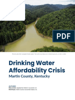 Drinking Water Affordability Crisis Martin County Kentucky