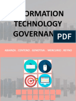 Information Technology Governance: Abainza - Centeno - Genotiva - Mercurio - Reyno