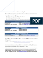 For IBM Released Versions (Non z/OS) : Type of Download Location