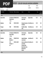 Manuais Escolares Adotados EB