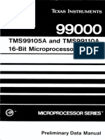 Computer TMS99105 & TMS99110 Datasheet