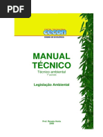 APOSTILA - LEGISLAÇÃO AMBIENTAL