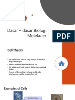 Dasar - Dasar Biologi Molekuler